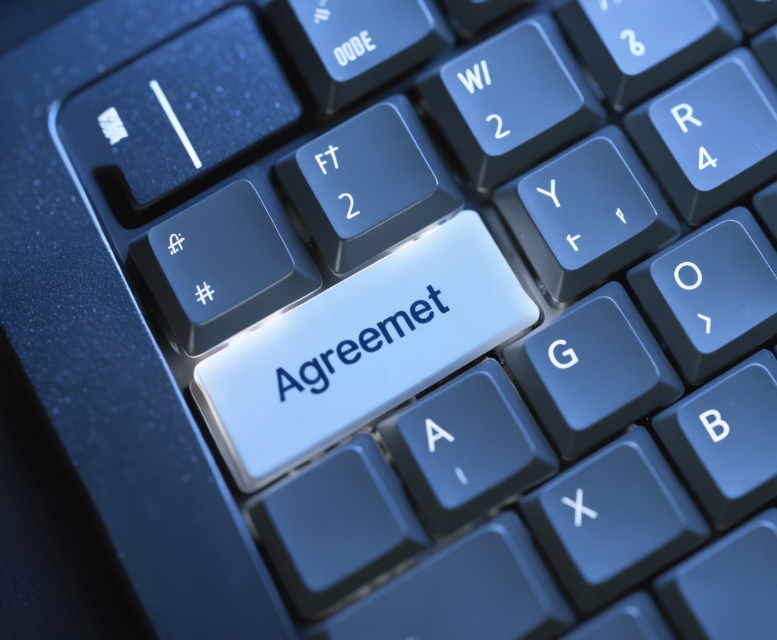 Makro záber na klávesnicu s jedným tlačidlom zvýrazneným v jemnej žiare